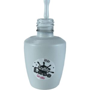 גוון לבן לאפקט גרפיטי תחרה ובועות